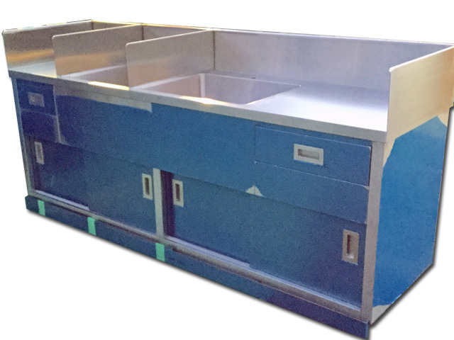 工場手洗いシンク