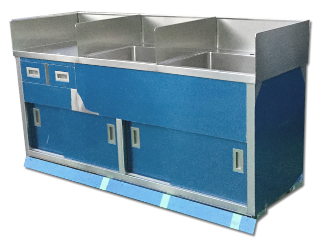 工場手洗いシンク